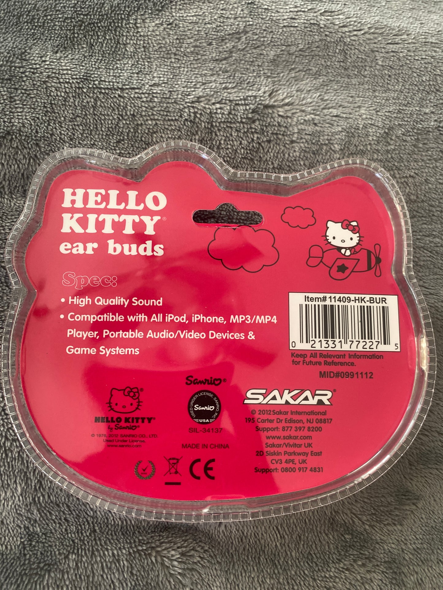 Hello Kitty Ear buds